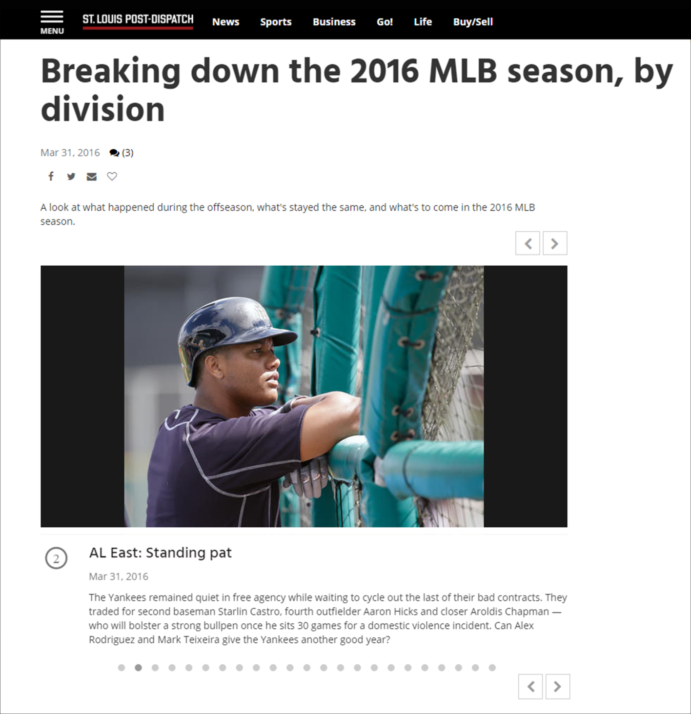 Collection asset: Baseball preview